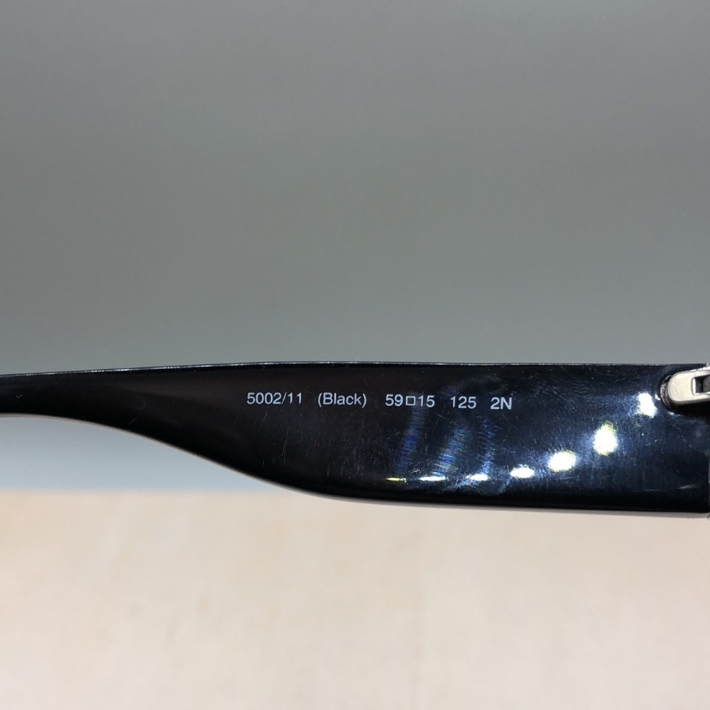 Coach 8028 Taryn sunglasses L903 Black 59-15-125 Butterfly Shape w Logo Marks - Picture 6 of 9